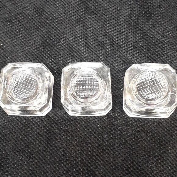 Salt Cellar Antique Vintage Open Dip Dish Lot Of 7 - Picture 3 of 10
